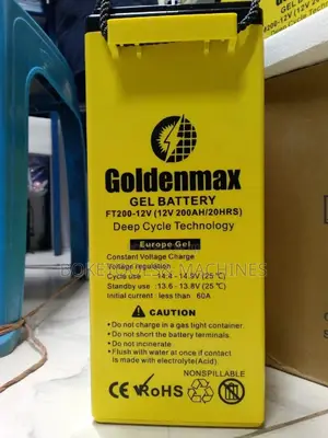 Goldenmax Gel Battery 200ah