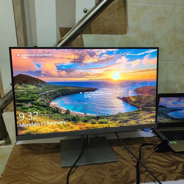 HP E273q Type C/Hdmi/Dp/Vga Monitor 27 Inch IPS 2560x1440 - thumbnail 3