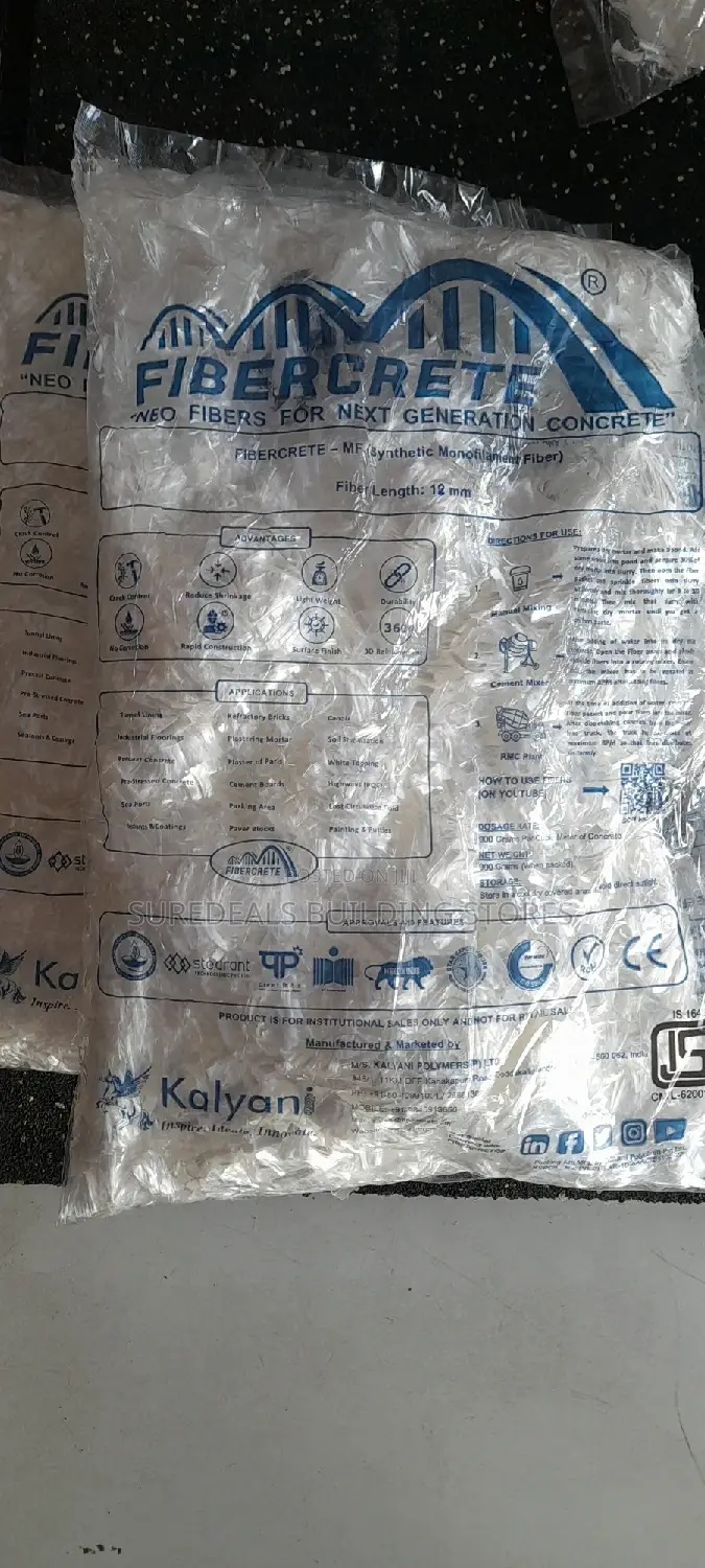 Polypropylene Concrete Fibre Mesh-for Concrete Reinforcement