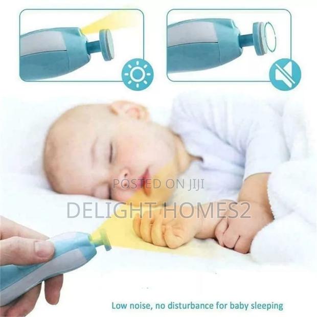 Electric Baby Nail File Clippers