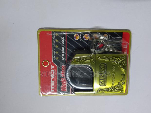 Original Mindy Padlock 70mm 3 Keys 5 Star Rating Padlock - thumbnail 2