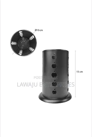 Round Metal Pen Holder