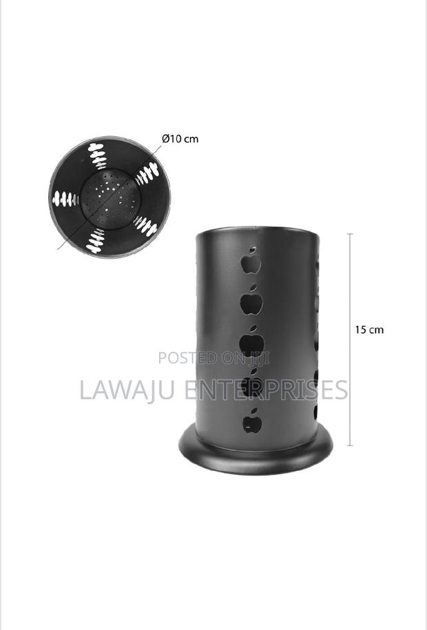 Round Metal Pen Holder