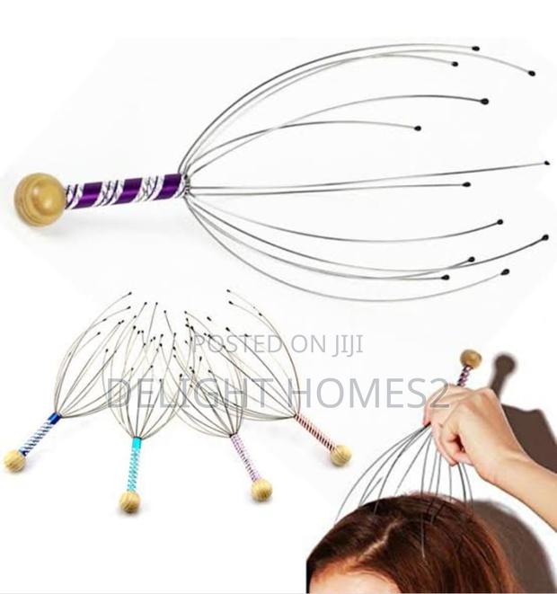 Manual Octopus Shaped Scalp Massager * - main view
