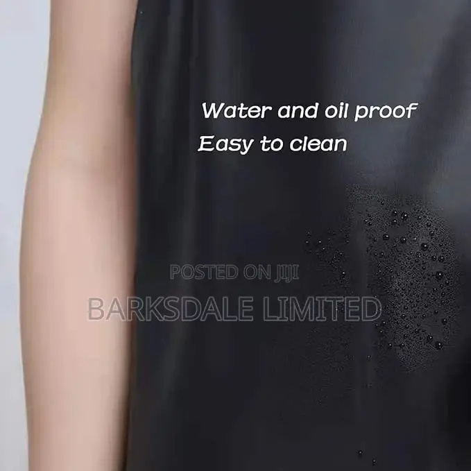 Waterproof Rubber Black Work Apron Apron Dishwashing
