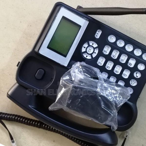 Landline Phone With Sim Card` Wide Screen Display - main view