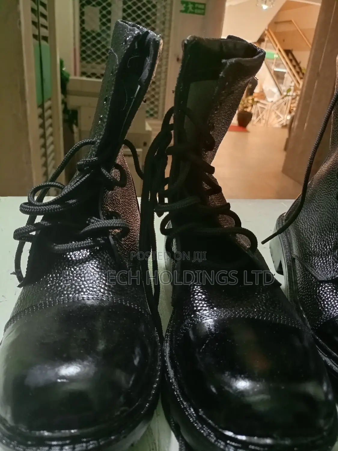 Leather Security Safety Boots