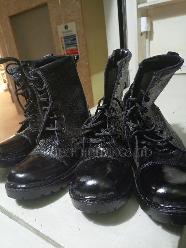Leather Security Safety Boots - main view