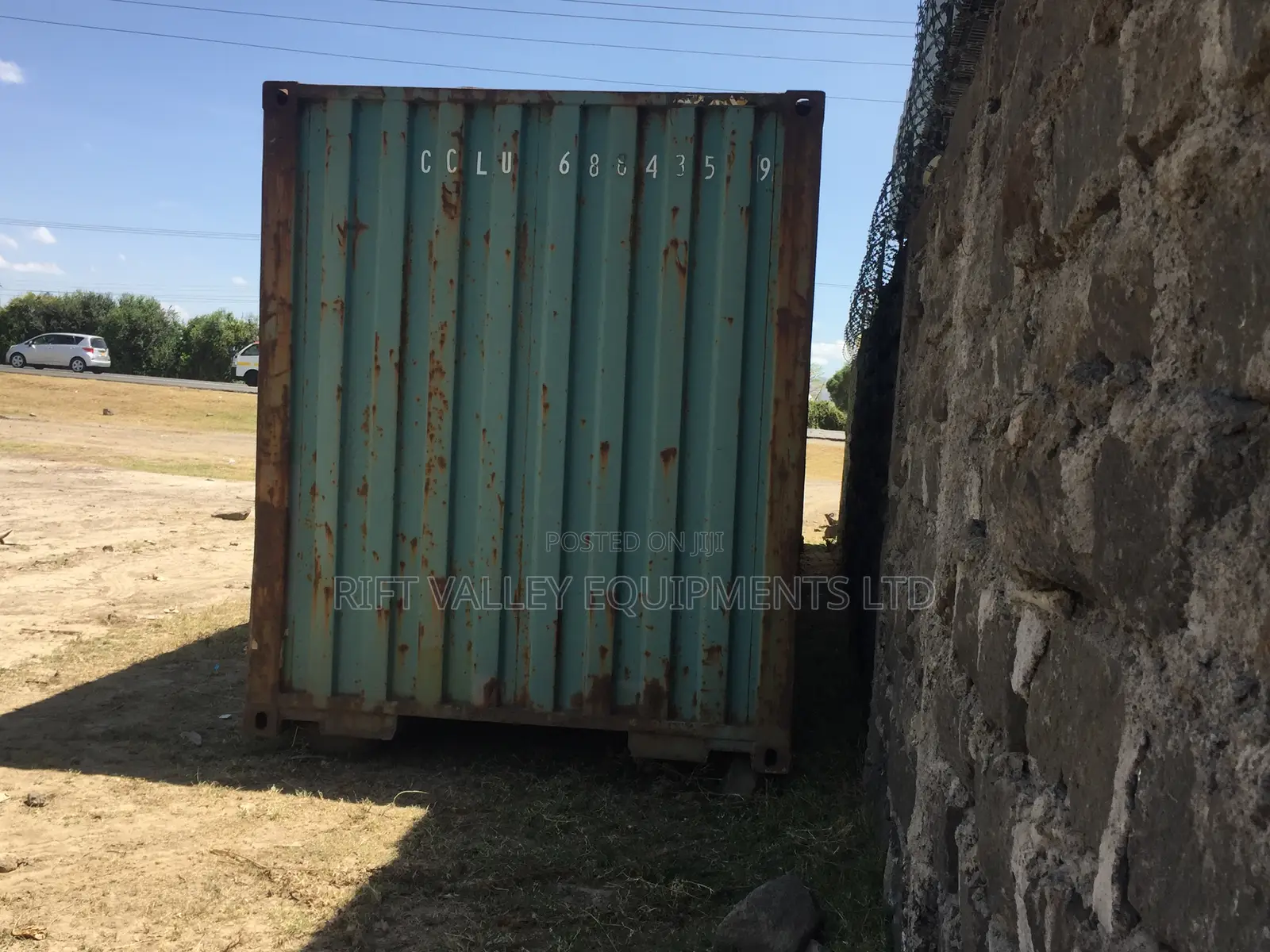 Blue Clean 40 Foot Container