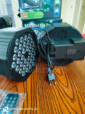 18 Watt Led Mini Flat Led Par Light.Led,7 Ch