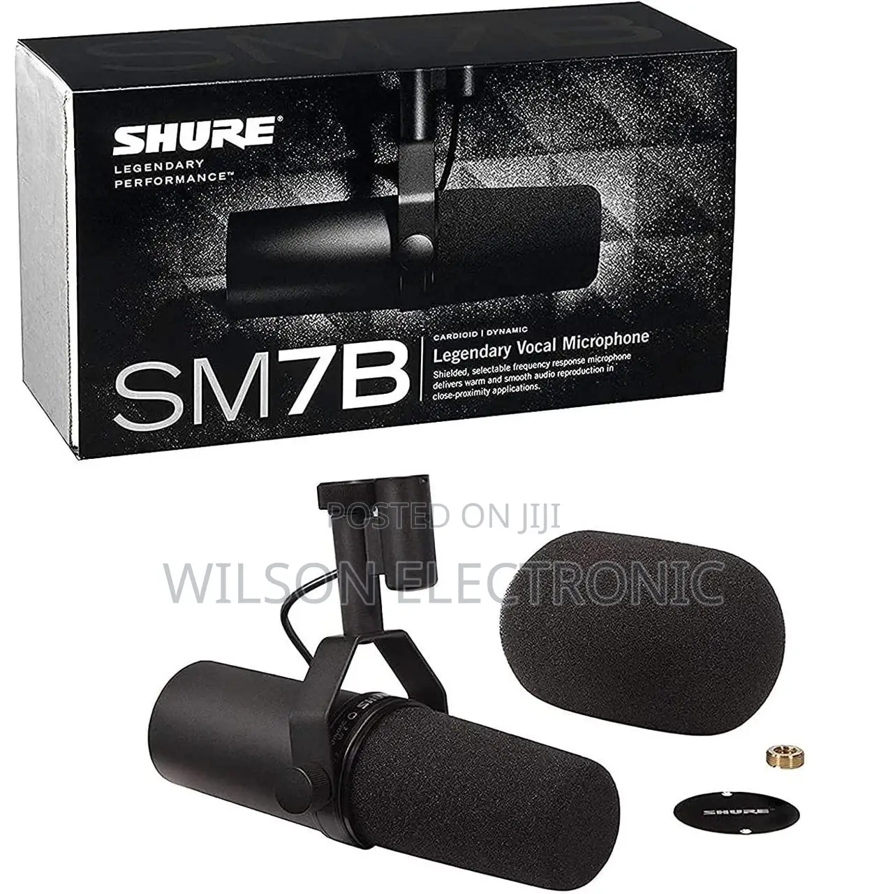 Shure Condenser Microphone. Sm7b