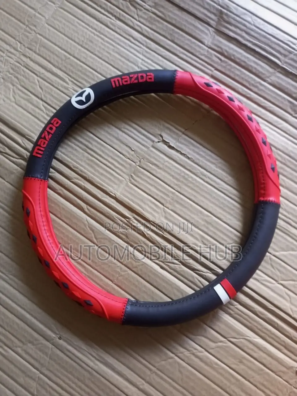 Quality Mazda Branded Steering Wheel Covers