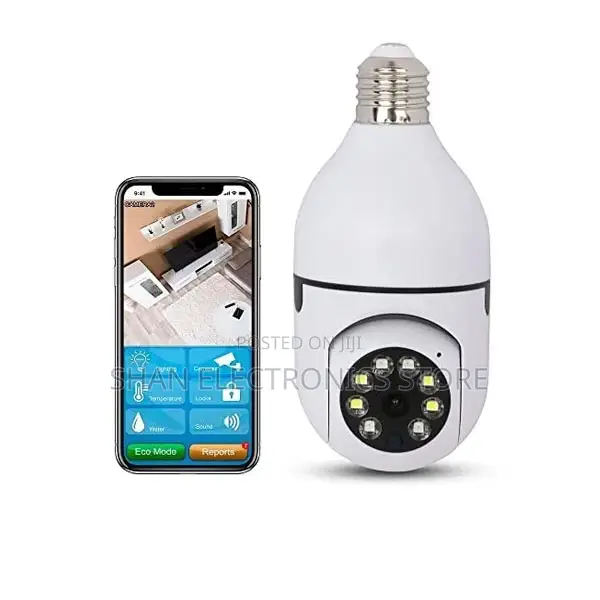 Bulb Security Camera 2.4ghz,Security Cameras Wireless PTZ --