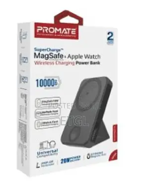 Promate 10000mah Supercharge Magsafe Compatible Wireless Po
