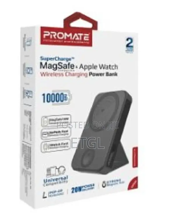 Promate 10000mah Supercharge Magsafe Compatible Wireless Po