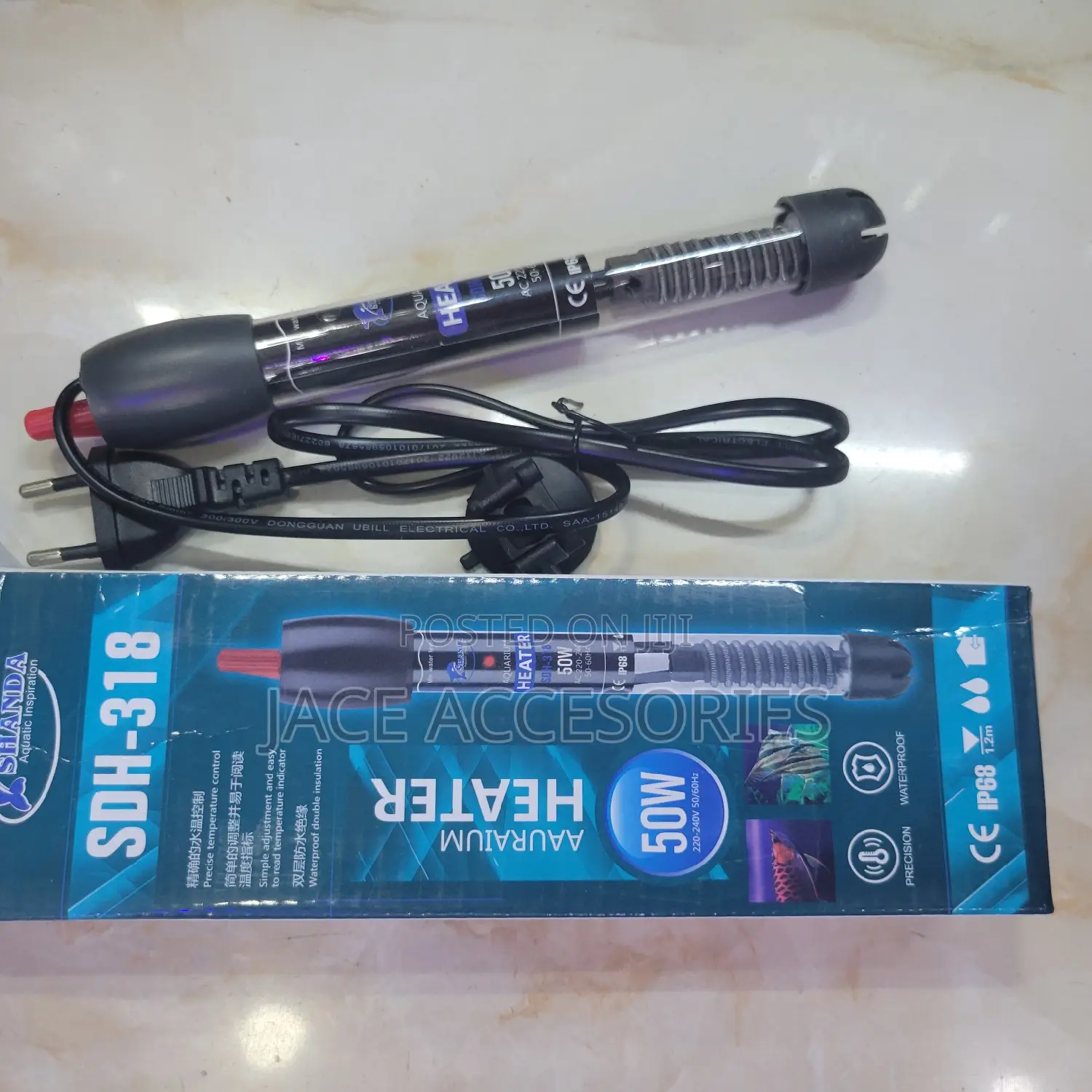Acquarium Heater 50w