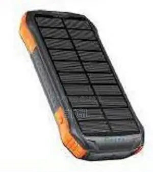 Promate 10000mah Waterproof Solar Powerbank With 18W USB-C P