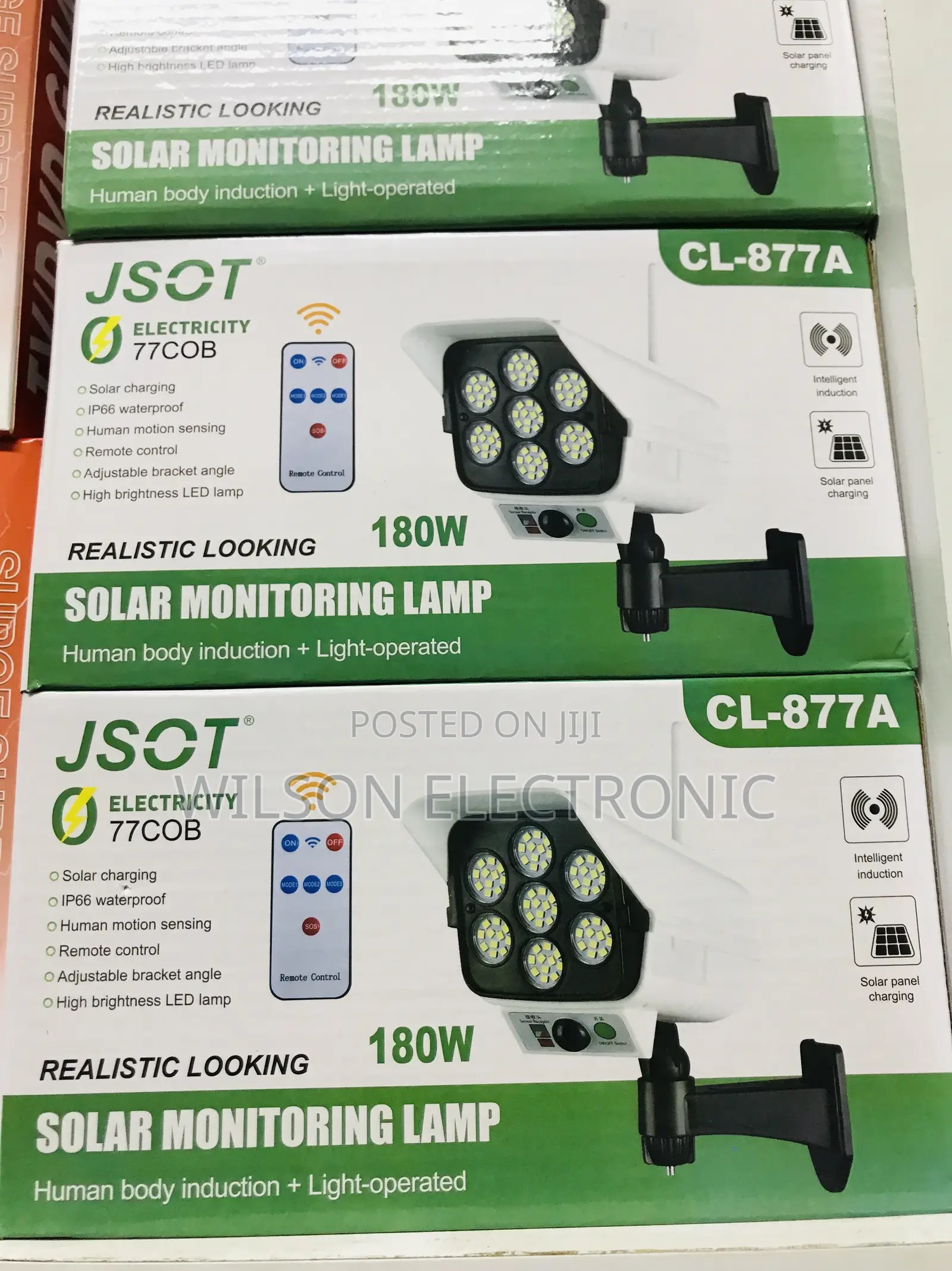 Solar Security Lights With Motion Sensor. 180w