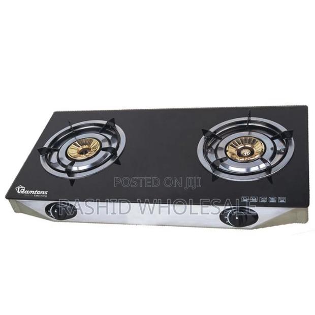 Ramtom Glass 2 Burner Cooker