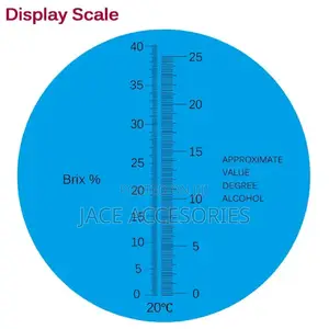 Brix and Alcohol Refractometer 0-25%/0-40%