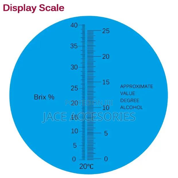 Brix and Alcohol Refractometer 0-25%/0-40% - thumbnail 3