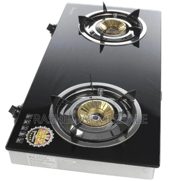 Nunix Glass 2 Burner Table Cooker
