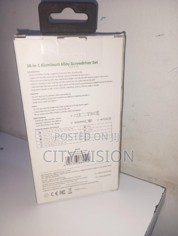 Ugreen Aluminium Alloy Screwdriver (38-in-1)!! Set Cm372 - thumbnail 2