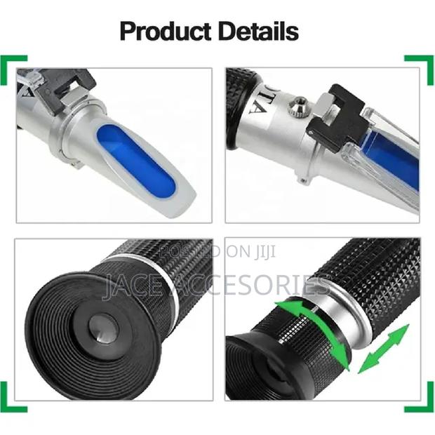 Triscale Refractometer Brix/Water /Baume - thumbnail 4