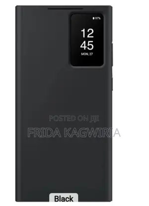 Smart Clearview Flip Case For Samsung S23 Plus
