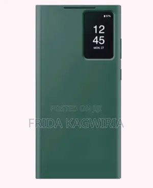 Smart Clearview Flip Case For Samsung S23 Plus