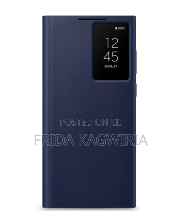 Samsung S22 Ultra Smart Clearview Flip Case With Sensor