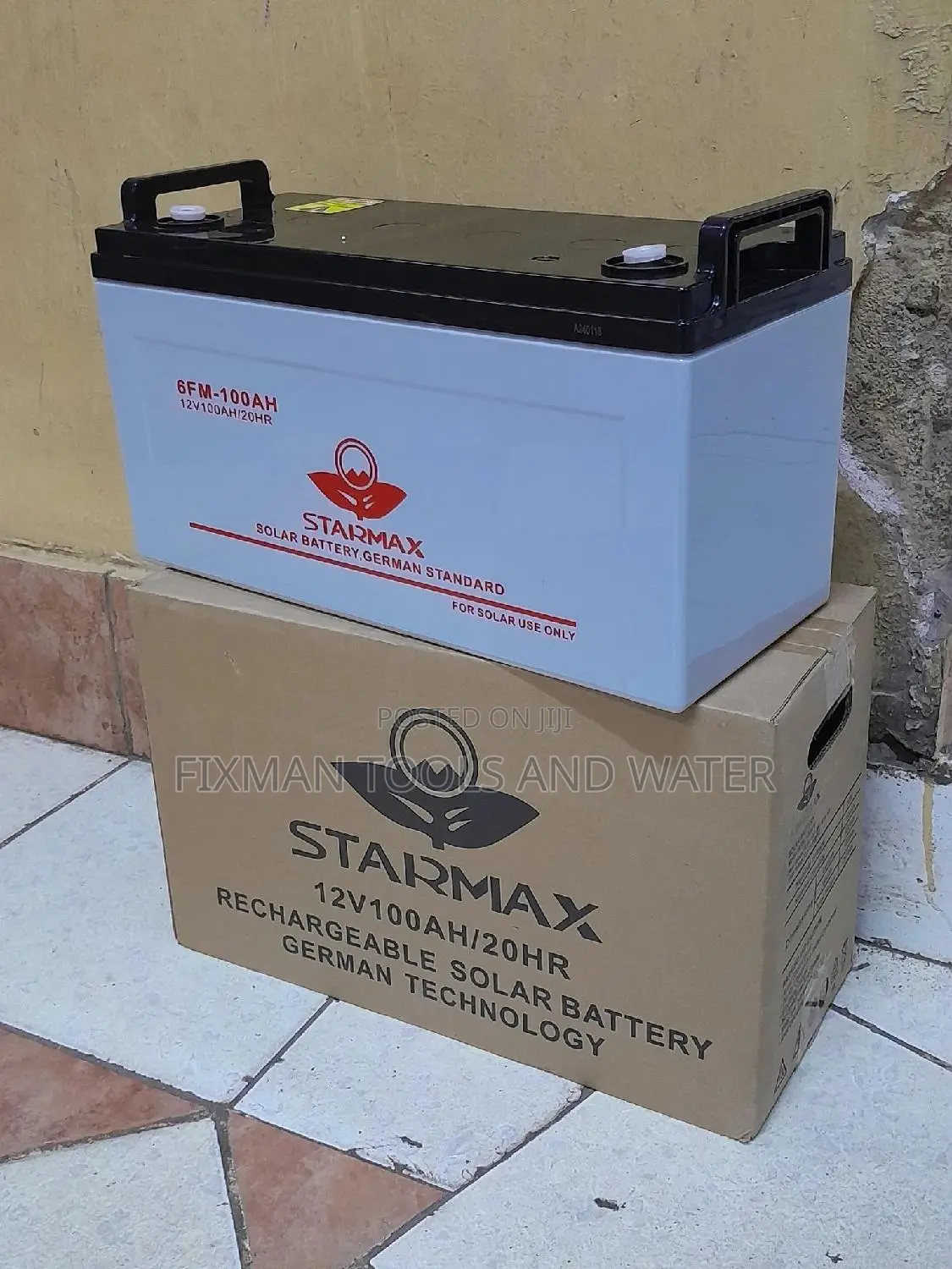 Best Monocrystaline Solar Battery 100ah 12 V