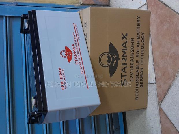 Deep Cycle Solar Battery 100 Ah 12 V - main view