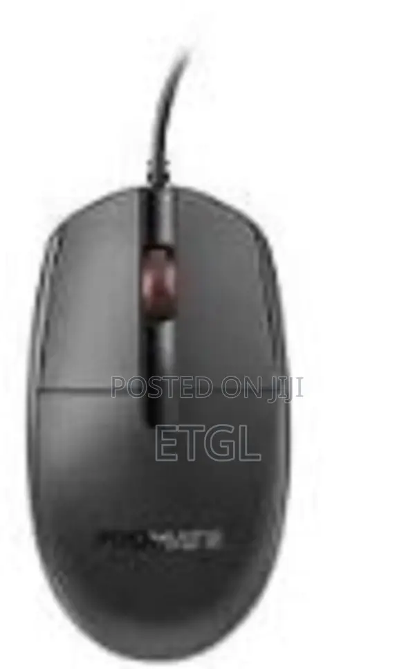 Promate 3 Button Wired Optical Mouse With 1200dpi, 1.5M Cabl