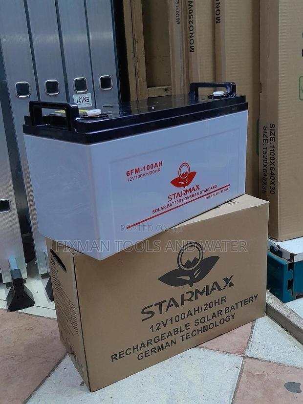 All Purpose Solar Battery 100 Ah 12 v Set - main view