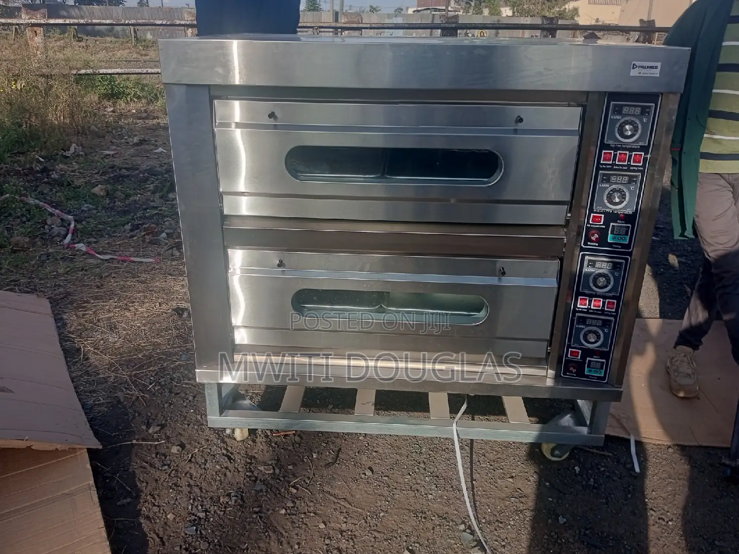 Commercial Electric Double Deck Oven