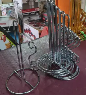 Silver Stainless Steel Tissue Holder