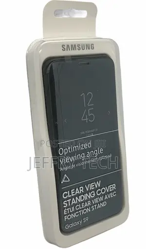 Genuine Samsung Galaxy S9 Clear View Standing Cover Flip Ca
