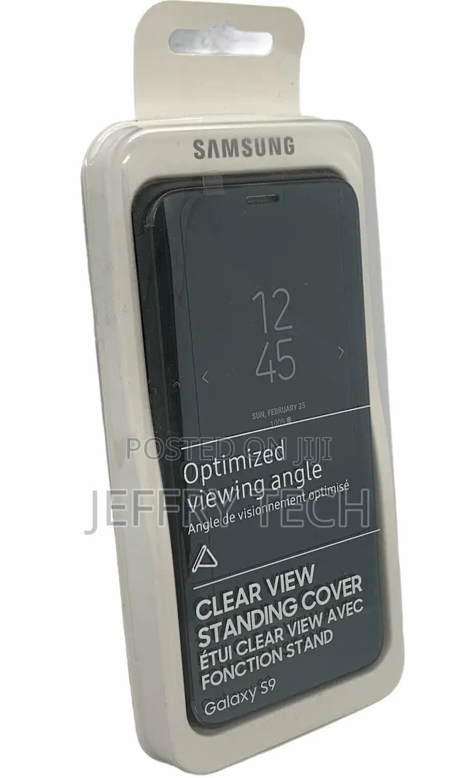 Genuine Samsung Galaxy S9 Clear View Standing Cover Flip Ca