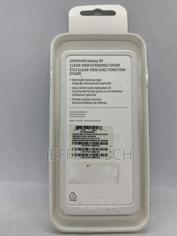 Genuine Samsung Galaxy S9 Clear View Standing Cover Flip Ca - thumbnail 3