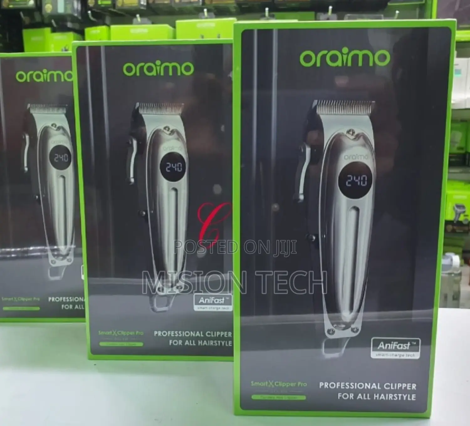 Oraimo Smart Clipper Pro OCL-550 Rechargeable Hair Clipper