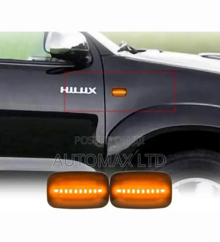 2X Toyota Hilux Side LED Indicator (Flowing Type)