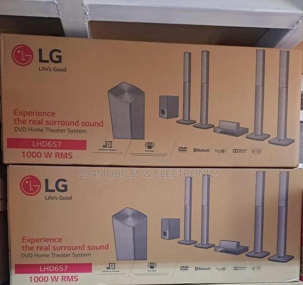 Lg Lhd657 DVD Home Theater System, 1000w, 5.1ch Bluetooth