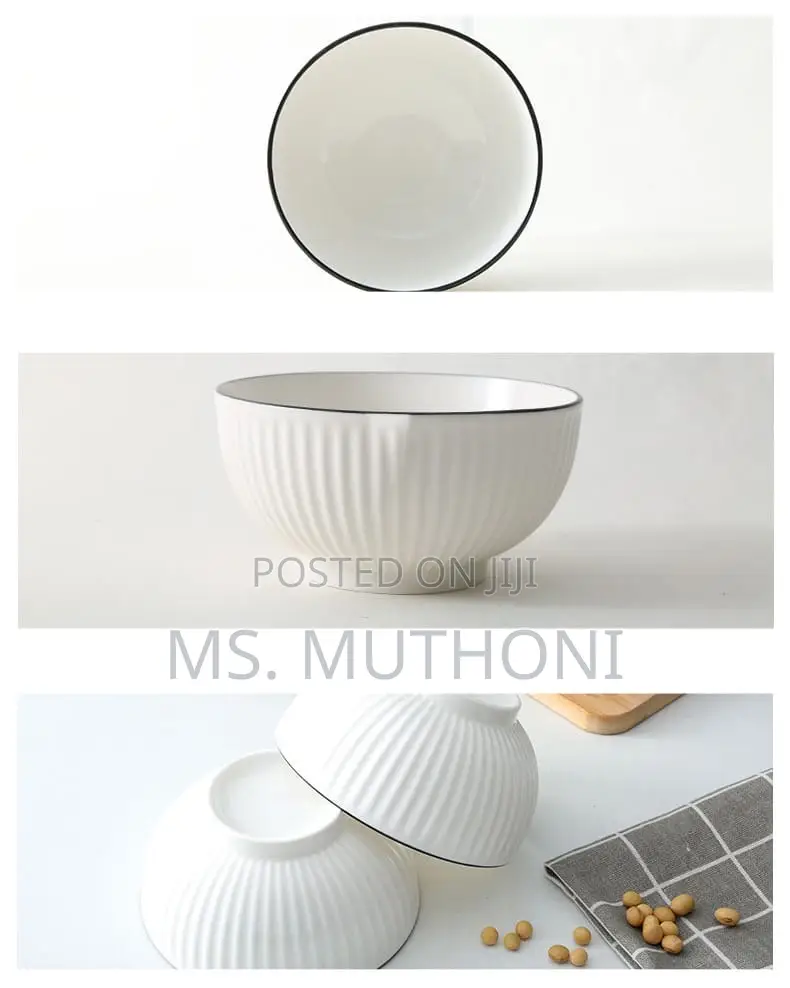 *6inch Quality Ceramic Soup Bowls