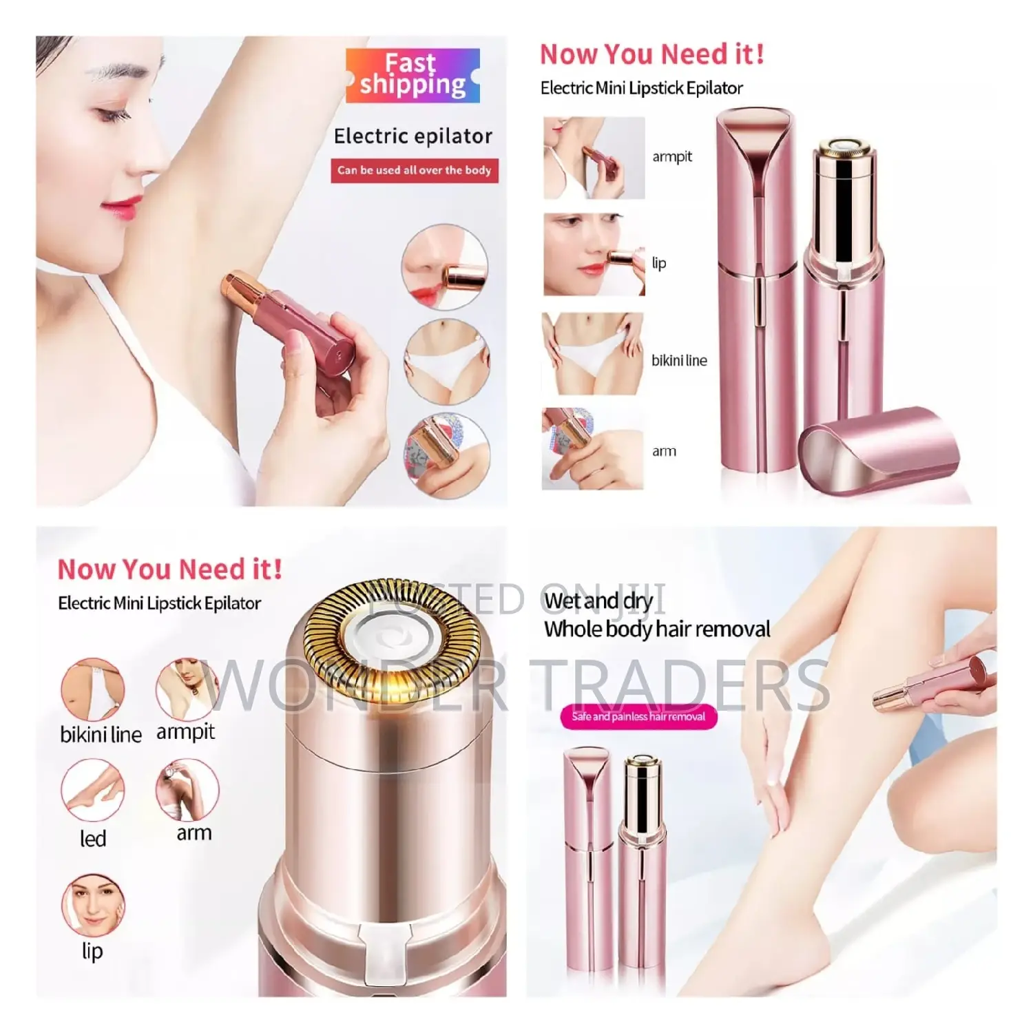 *New Electric Hair Removal/Epilator for Ladies and Gents .