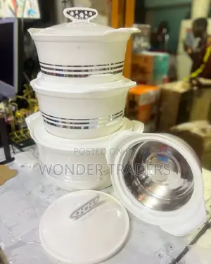 4pcs Insulated Hotpot 2500 Ml 3500 Ml 4500 Ml and 6000 Ml