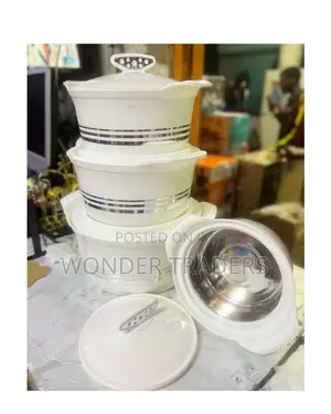 * 4pcsinsulated Hotpot 2500 Ml 3500 Ml 4500 Ml and 6000 Ml*