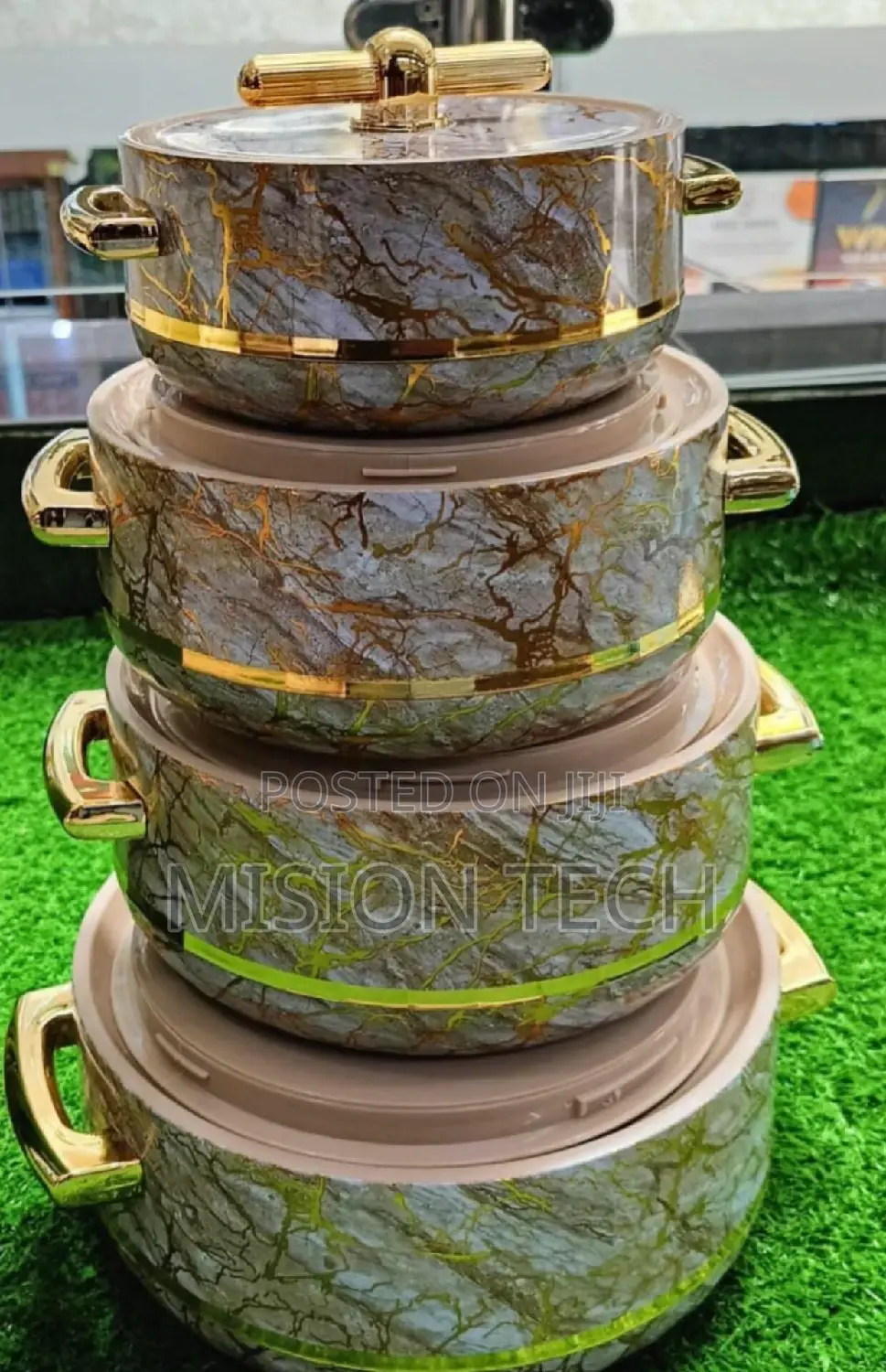 Brown Turkish Hotpots Set