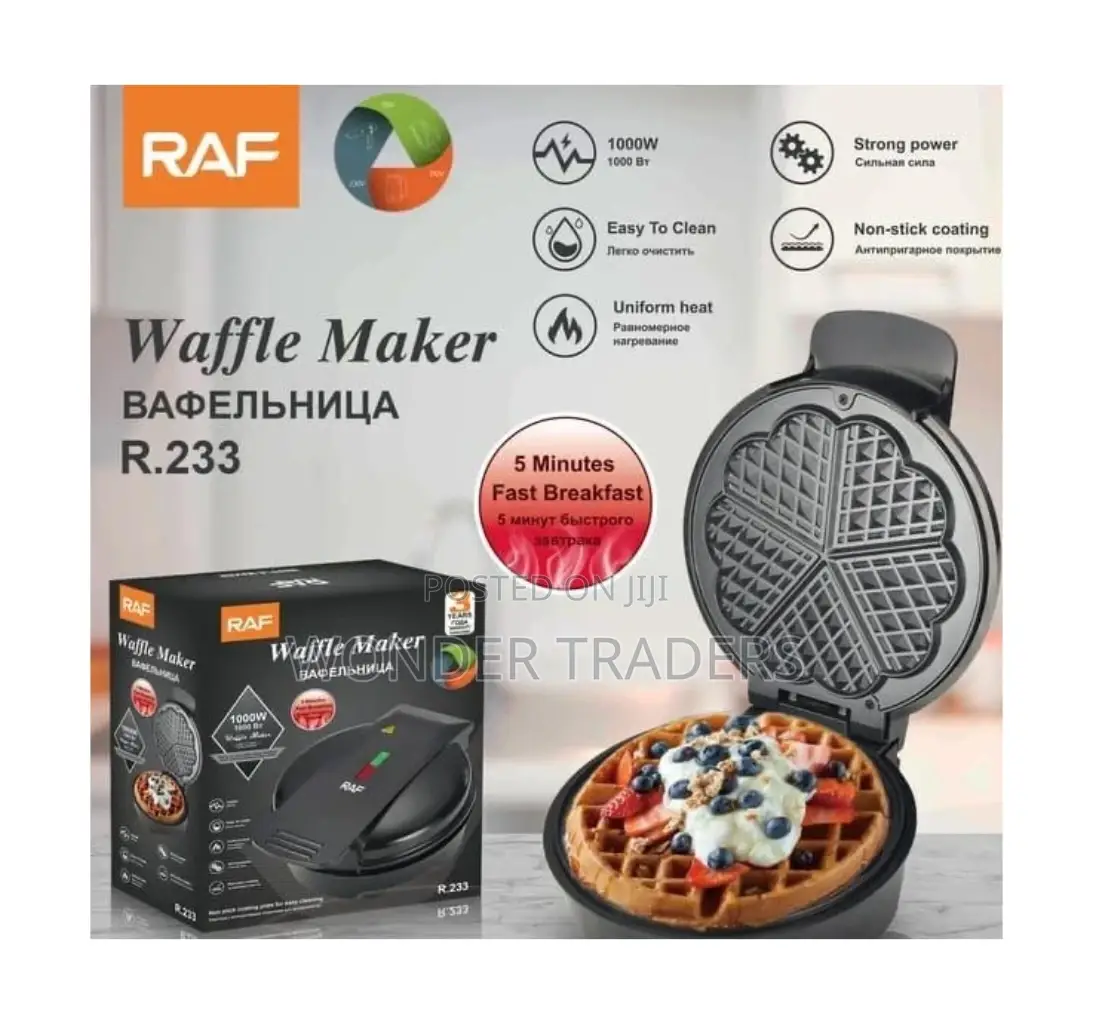 Raf Waffle Maker Wedge