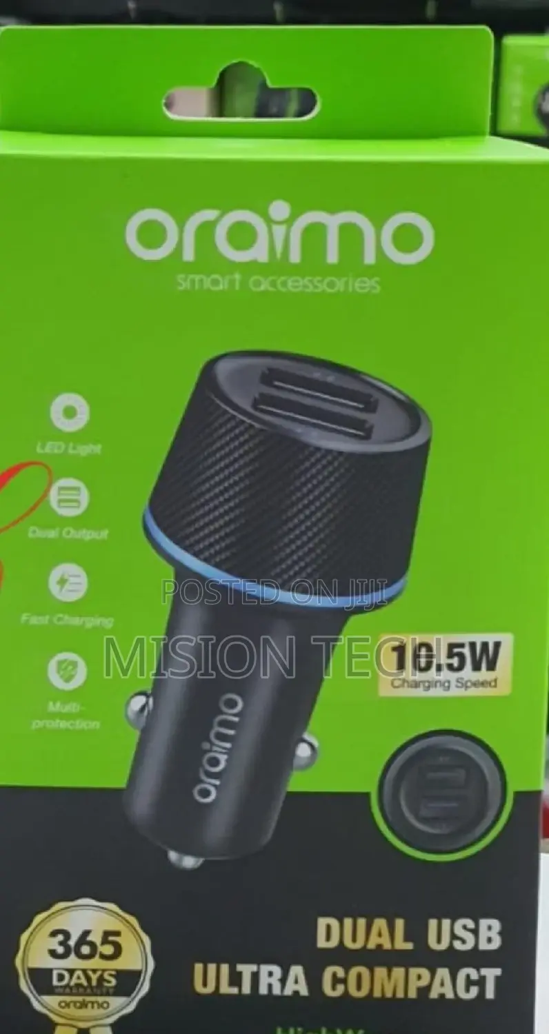 Oraimo Highway OCC-21D Dual USB